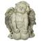 6" Heavenly Gardens Kneeling Cherub Angel Outdoor Garden Statue